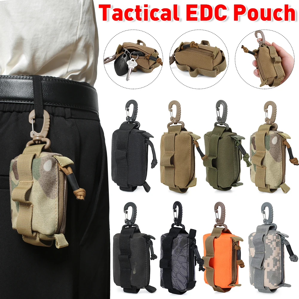 Edc Carry Case - Bolsa táctica EDC con cremallera para