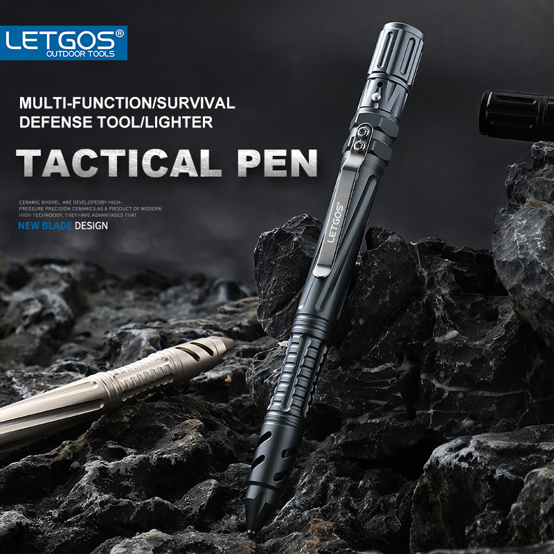 Pen Tactical Glass - Bolígrafo Táctico de Defensa Personal LETGOS