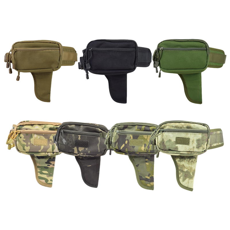 Edc Concealed Carry Holster - Riñonera Multifuncional de Nailon con Compartimento