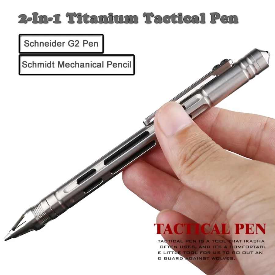 Bolígrafo Táctico 2 en 1 de Ti - Pen Tactical Glass reseña y precio