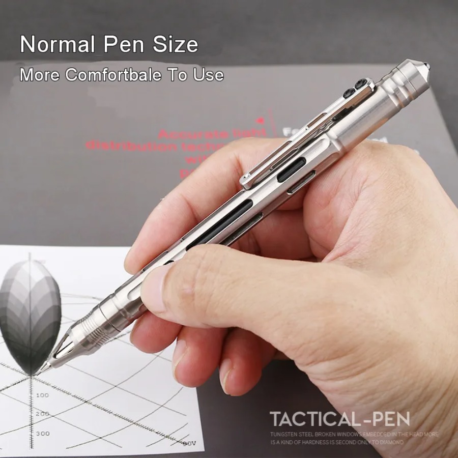 Bolígrafo Táctico 2 en 1 de Ti - Pen Tactical Glass reseña y precio