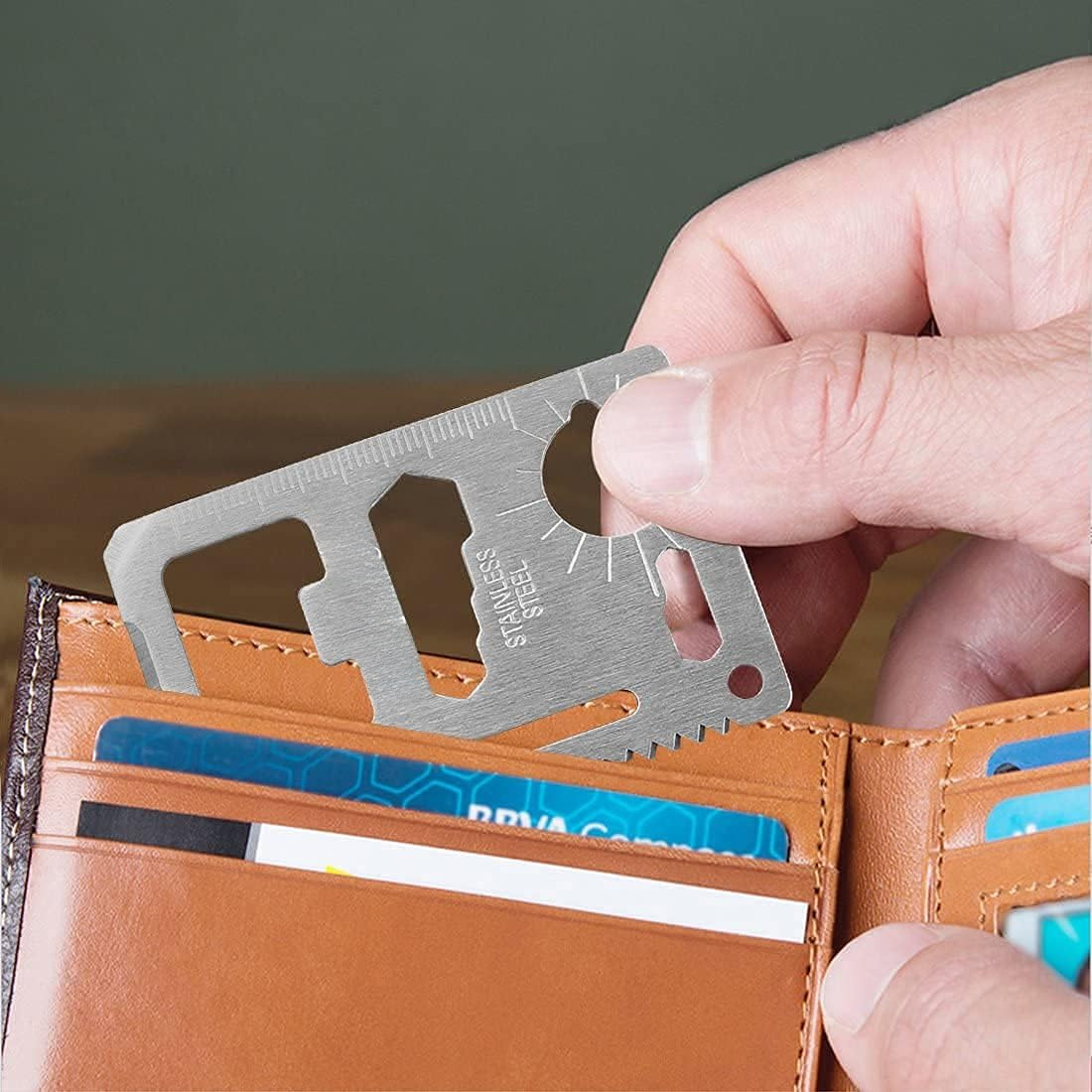 Herramienta de bolsillo multif - Edc Carry Card reseña y precio