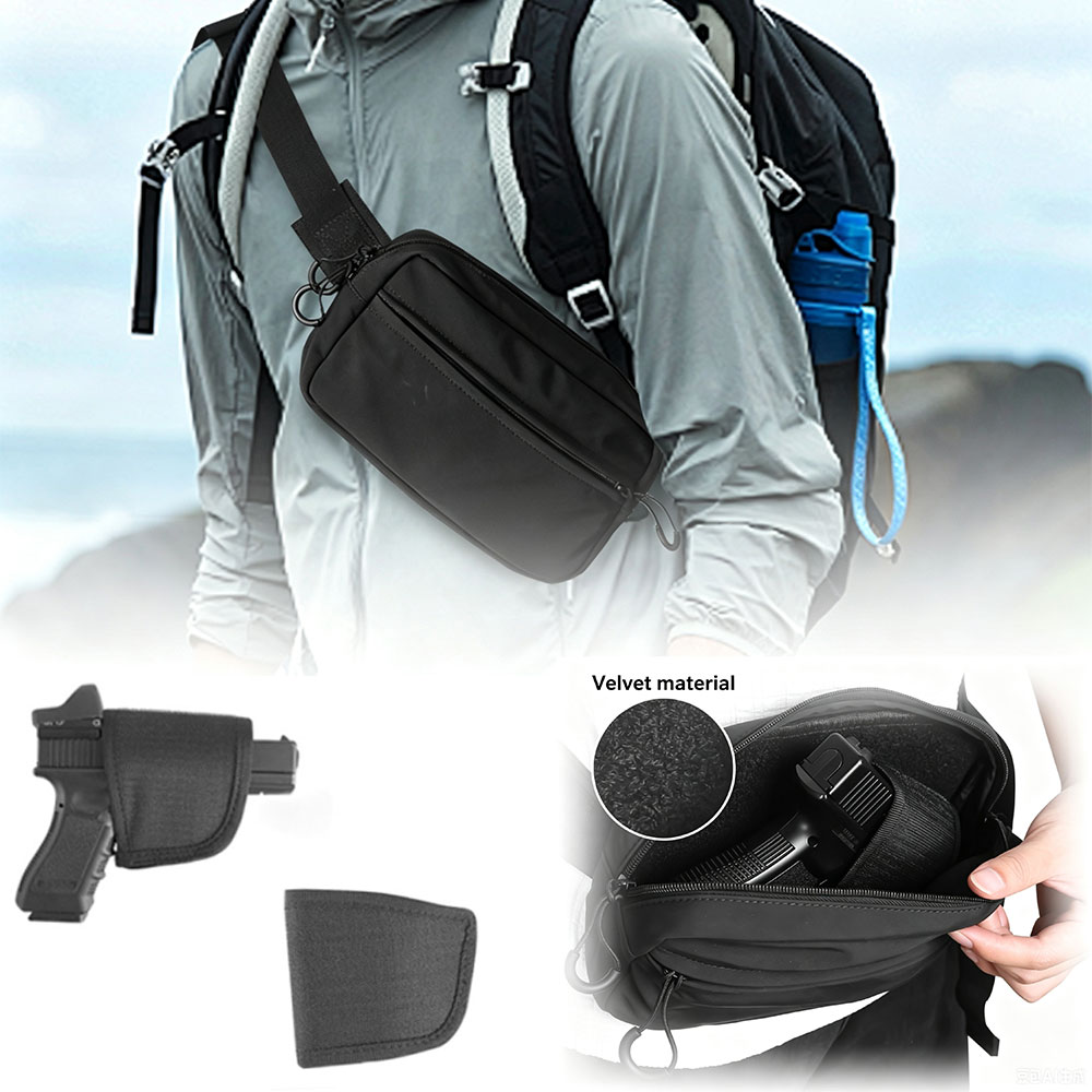Riñonera táctica oculta con fu - Edc Concealed Carry Holster reseña y precio