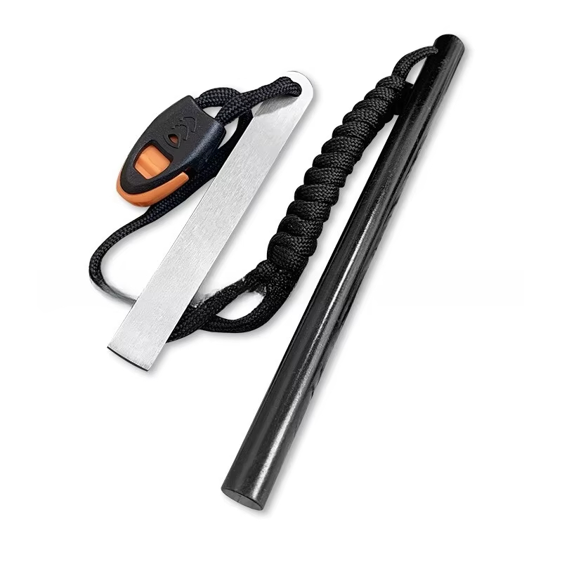 Varilla de magnesio de pederna - Ferro Rod Striker reseña y precio