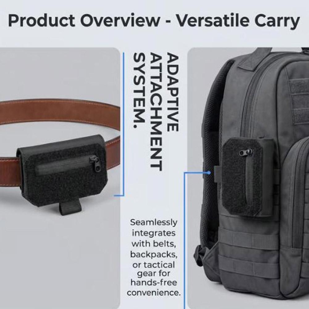 Bolsa Compacta para Cinturón,  - Edc Carry Belt Pouch reseña y precio